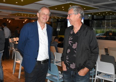 Michel Poeleman, die vooral bezig is in de offshore voor Van der Ende, samen met rozenkweker Koos Nauweland van Marjoland.